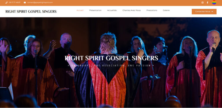 Lire la suite à propos de l’article Right Spirit Gospel Singers​