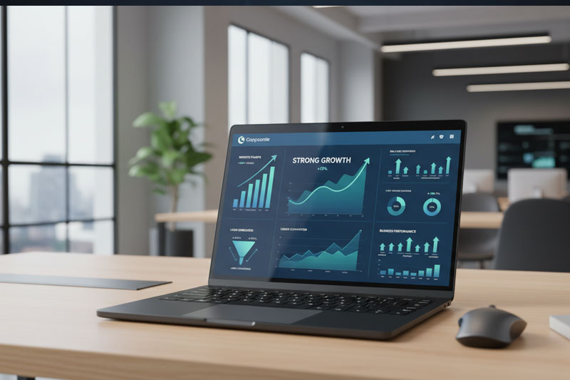 Croissance du trafic et des leads grâce à un site internet optimisé SEO