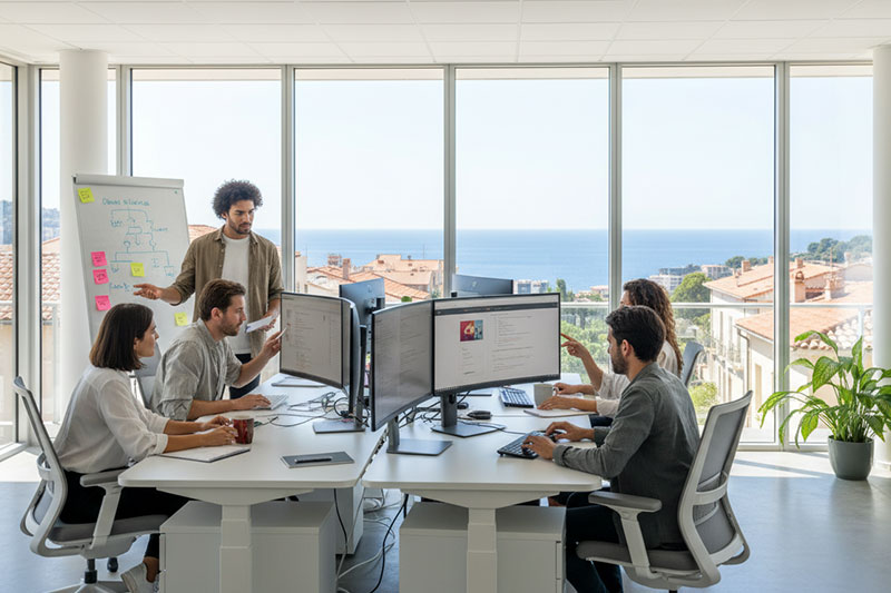 optimisation du référencement local à Nice avec Google Maps